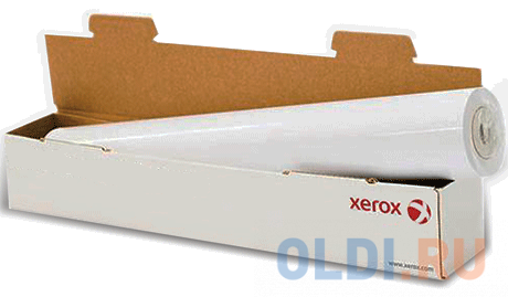 Бумага XEROX  для инженерных работ 75гр., A2+, (0.440x175 м.), (приклеена), Грузить кратно 4 рул. бумага xerox colotech a4 120 г кв м 500л 003r98847