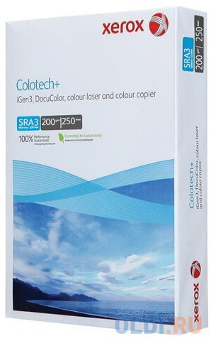 

Бумага XEROX Colotech Plus Blue 300 SR A3 450x320mm Грузить кратно 5шт.