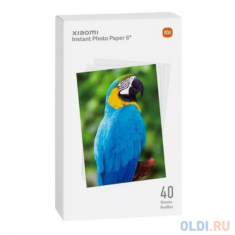 

Бумага для фотопринтера Xiaomi Instant Photo Paper 6" (40 Sheets)