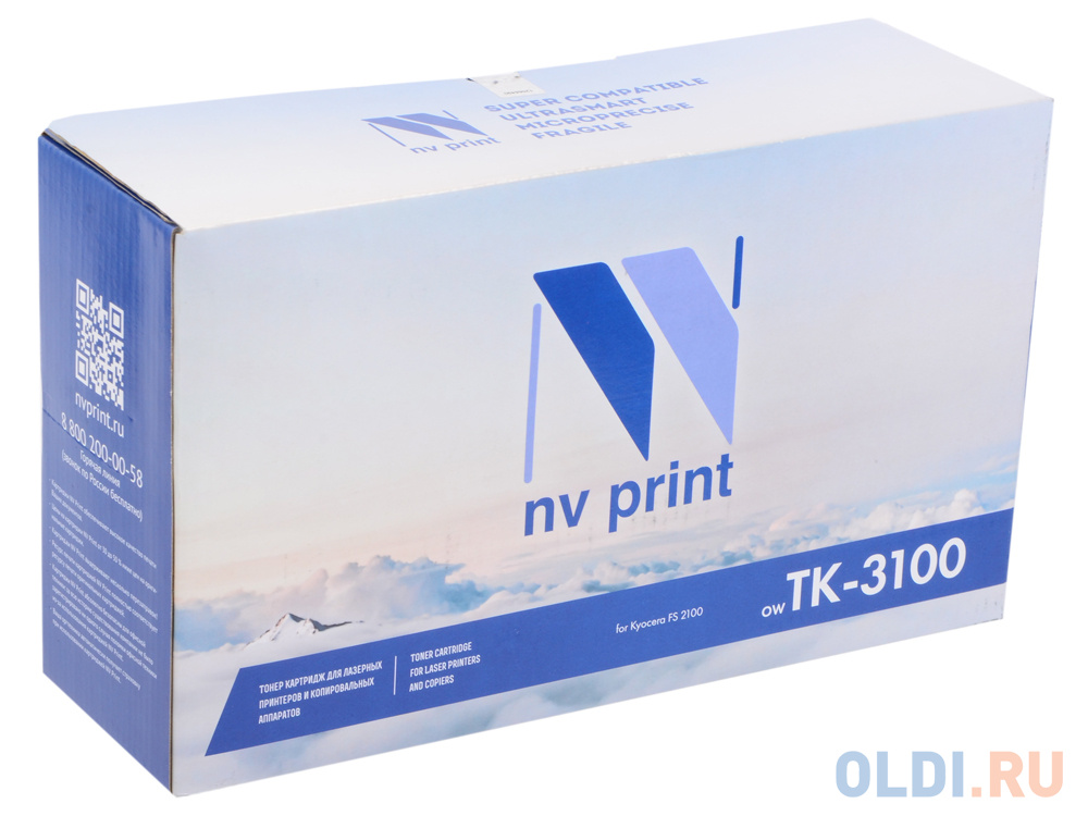Картридж NV-Print TK-3100 12500стр Черный фото