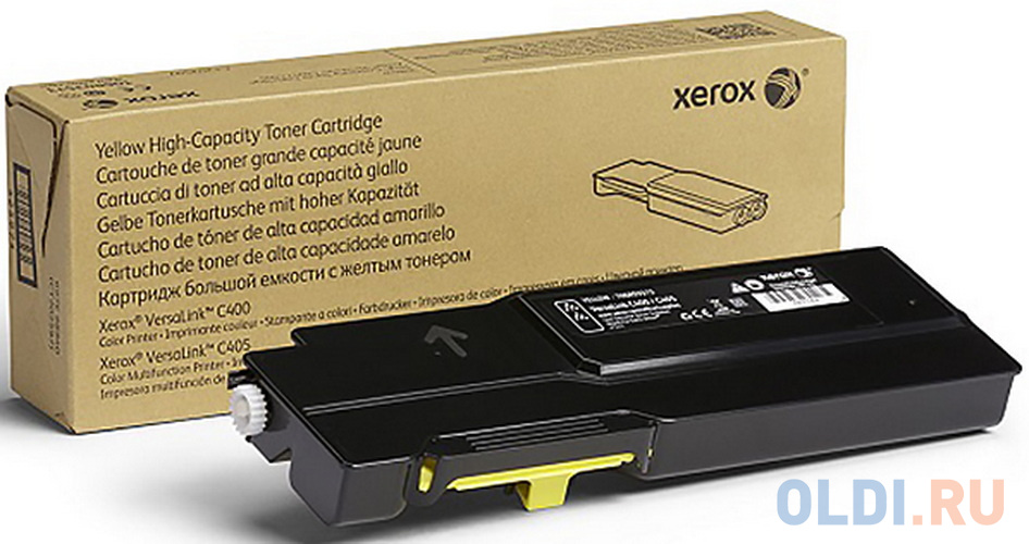 Картридж Xerox 106R03509 2500стр Желтый картридж лазерный xerox 006r04396 голубой 2500стр для xerox c230 c235 006r04396
