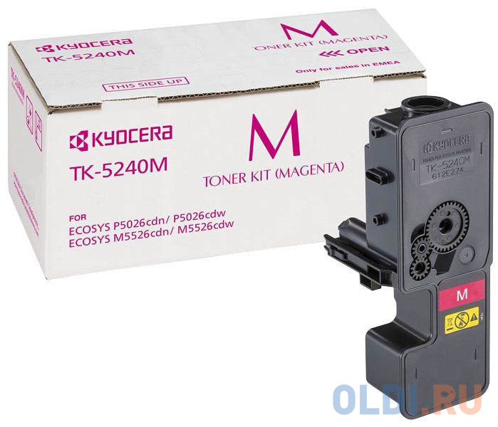 Картридж Kyocera Mita TK-5240M 3000стр Пурпурный Картридж Kyocera Mita TK-5240M 3000стр Пурпурный фото