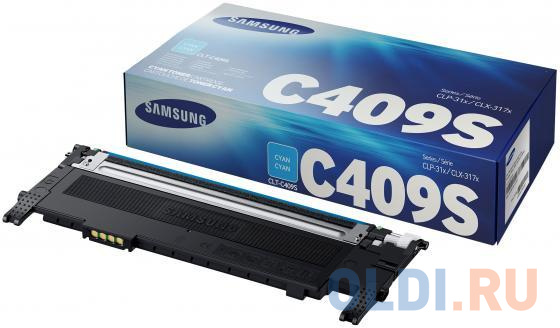 

Картридж Samsung CLT-C409S 1000стр Голубой