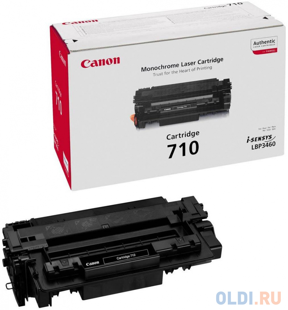 Картридж Canon 710 6000стр Черный 0985B001