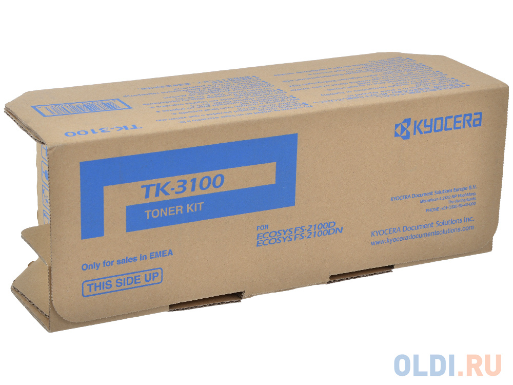 Картридж Kyocera TK-3100 для FS-2100D FS-2100DN черный 12500стр