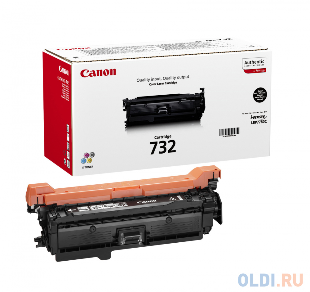 

Картридж Canon 732Bk 6100стр Черный
