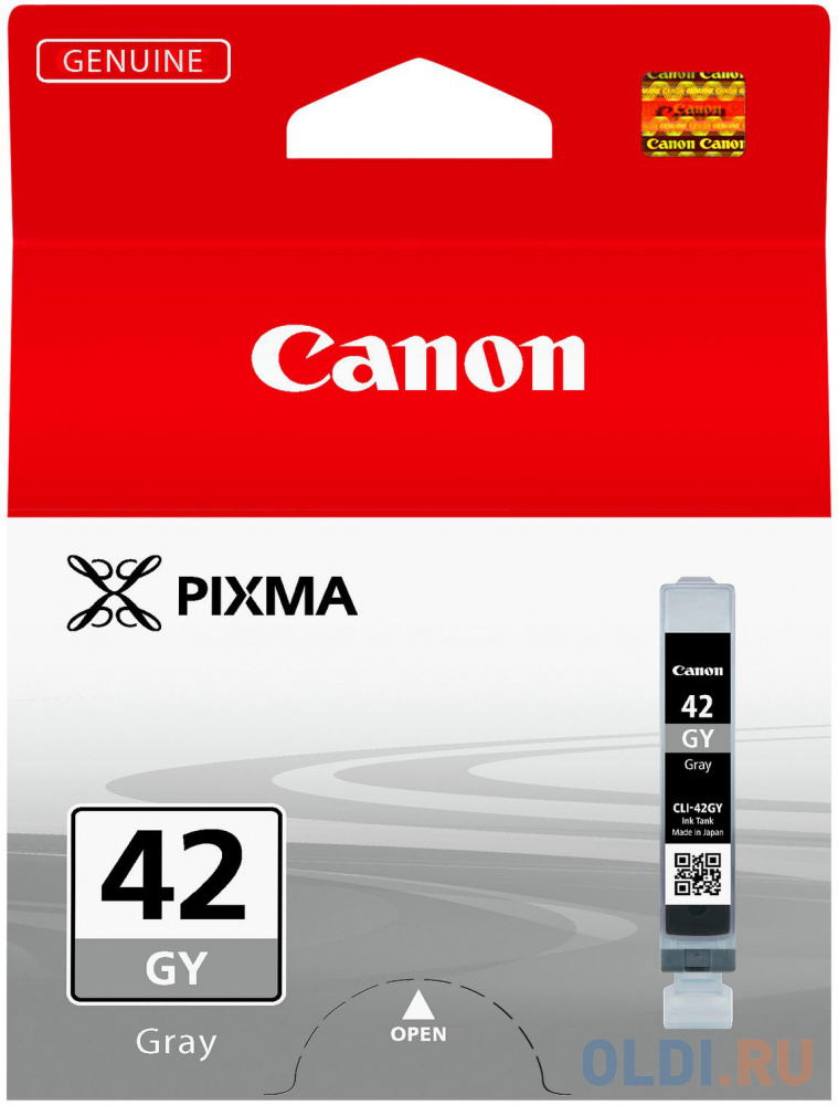 Картридж Canon CLI-42GY 492стр Серый картридж epson c13t850700 для epson surecolor sc p800 серый