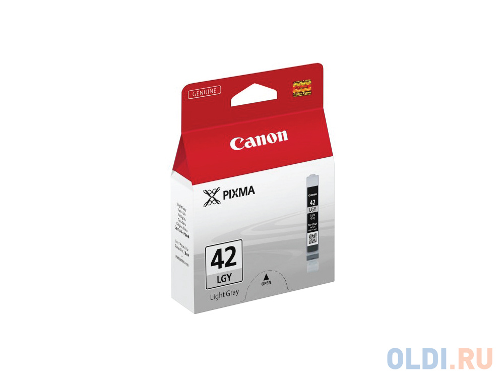 Картридж Canon CLI-42LGY для PRO-100 серый 835стр картридж epson c13t850700 для epson surecolor sc p800 серый