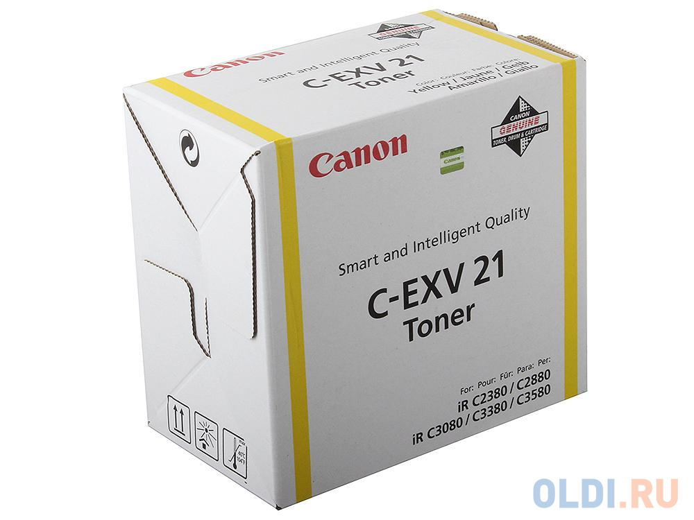 Тонер Canon C-EXV21 для iRC2880/2880i/33803380i желтый 14000 страниц