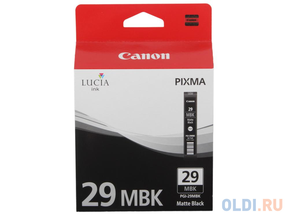 Картридж Canon PGI-29MBK 505стр Черный