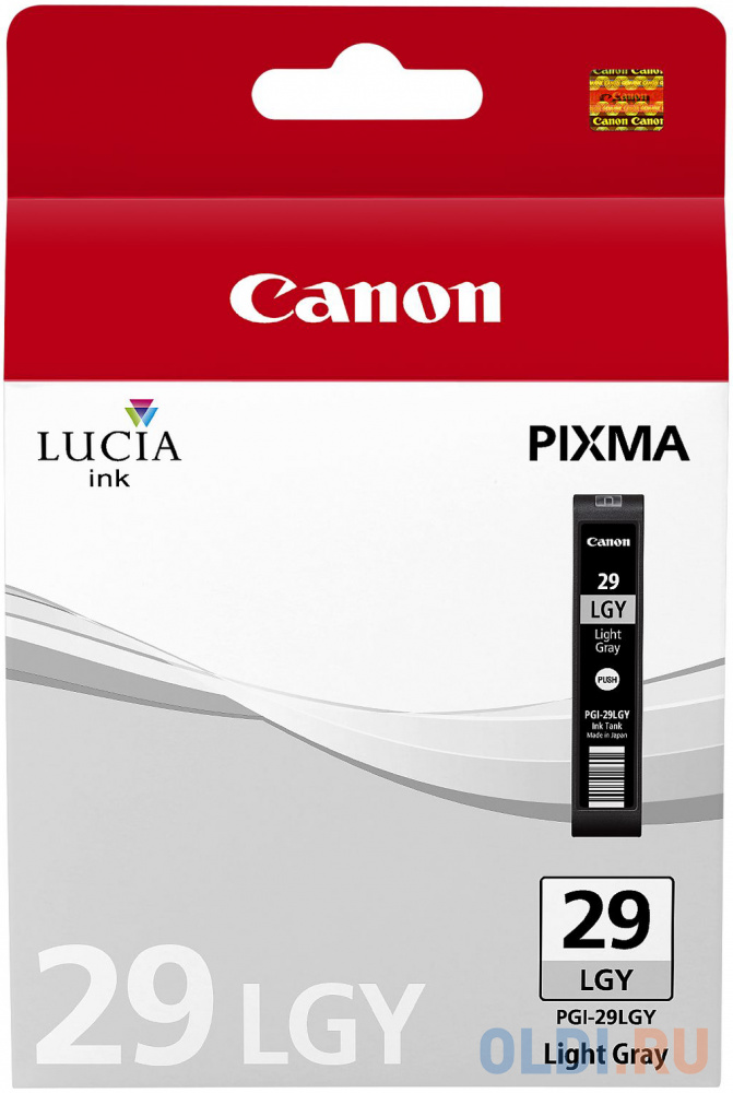 

Картридж Canon PGI-29LGY 352стр Серый