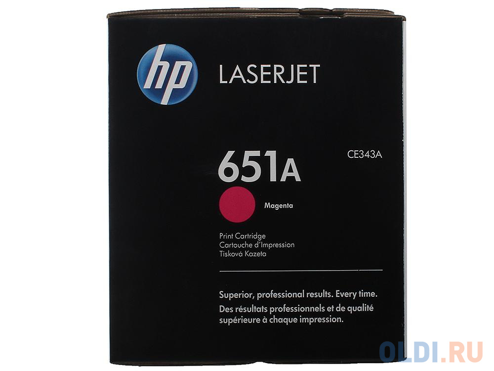Картридж HP CE343A 651A для LJ 700 Color MFP 775 пурпурный 16000стр фото