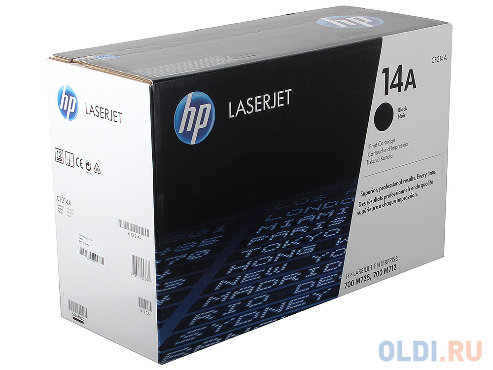 Картридж HP CF214A 10000стр Черный фото