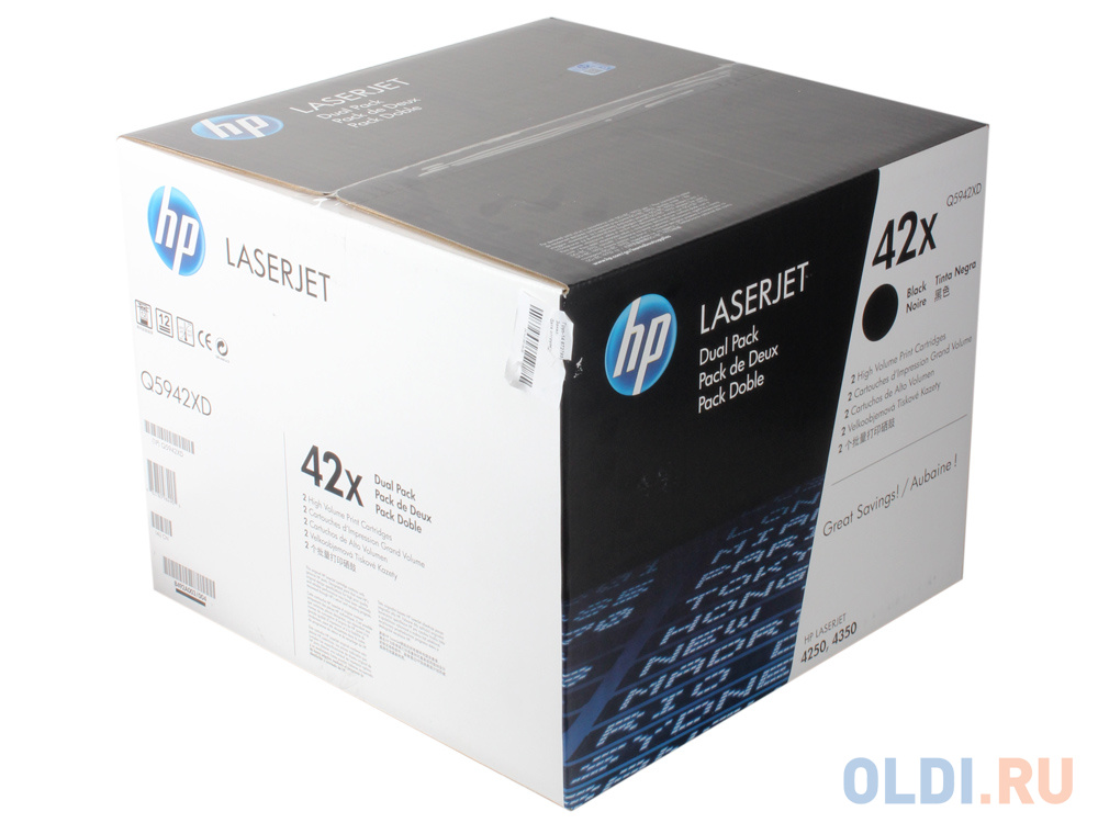 Картридж HP Q5942XD 20000стр Черный