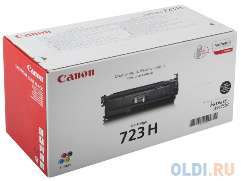 

Картридж Canon 723 BK H 10000стр Черный