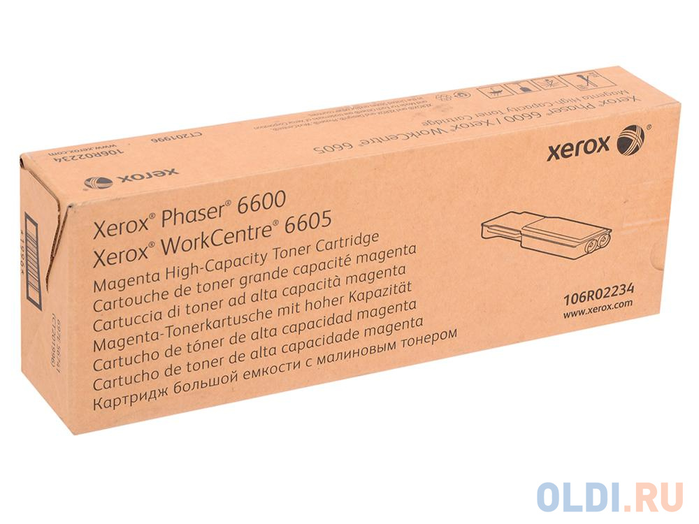 Тонер Xerox 106R02234 6000стр Пурпурный