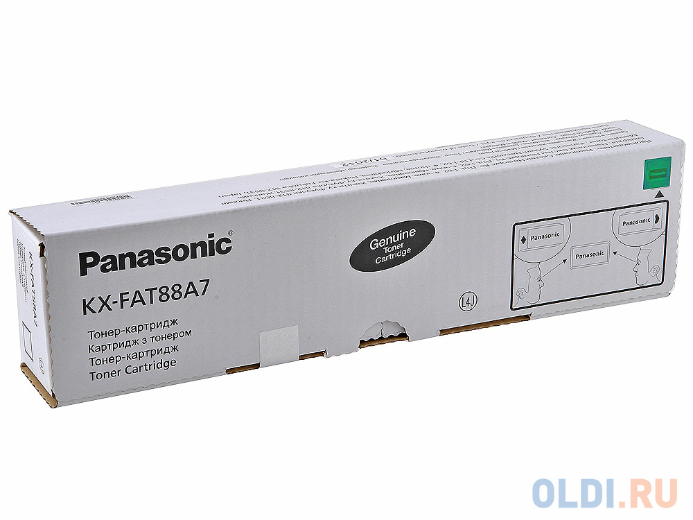 Картридж Panasonic KX-FAT88А 2000стр Черный