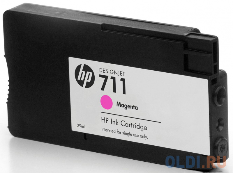 Картридж HP CZ135A N711 для Designjet T520/T120 пурпурный 3х29мл картридж hp cz129a n711 для designjet t120 t520