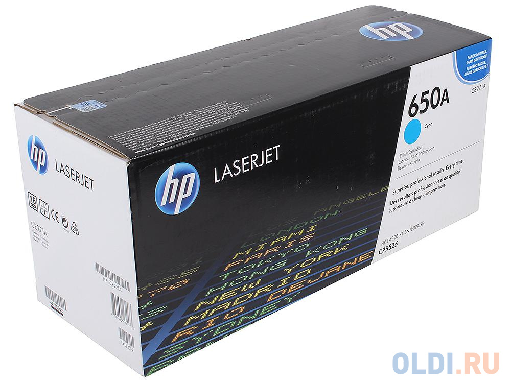 Картридж HP CE271A 15000стр Голубой картридж nv print 006r01520 15000стр голубой