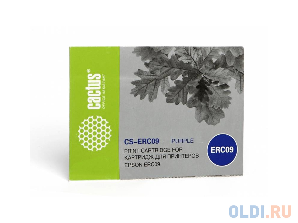 

Картридж Cactus CS-ERC09 для Epson ERC09 фиолетовый 280000 знаков