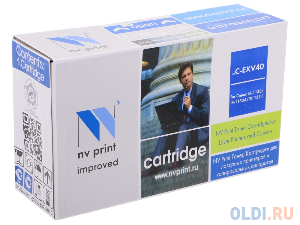 

Тонер-картридж NV-Print C-EXV40 C-EXV40 6000стр Черный