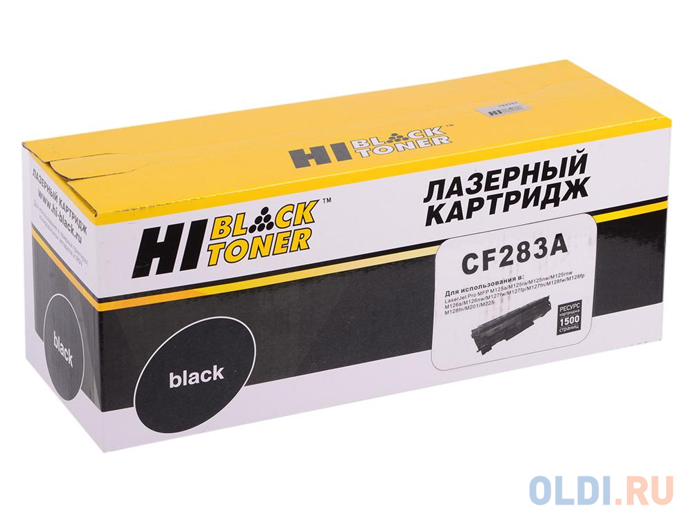 Картридж Hi-Black CF283A/X 2500стр Черный картридж hi black hb cb541a