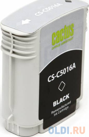 Картридж Cactus CS-C5016A №84 для HP DesignJet 10PS/20PS/30GP/50PS/90/120/130DE черный фото