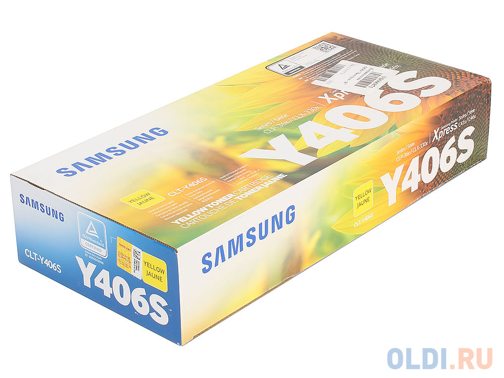 

Картридж Samsung SU464A CLT-Y406S для CLP-360 365 365W желтый
