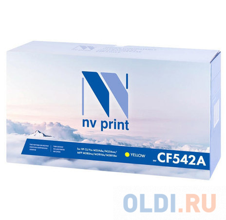 Картридж NV-Print CF542A 1300стр Желтый