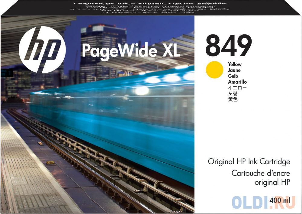 

HP 849 400-ml Yel PageWide XL Ink Crtg