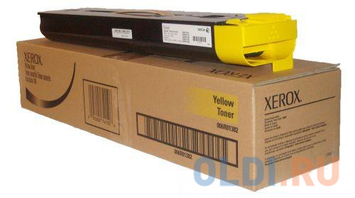 Тонер-картридж Xerox 006R01382 22000стр Желтый тонер xerox тонер с8130 35 006r01754