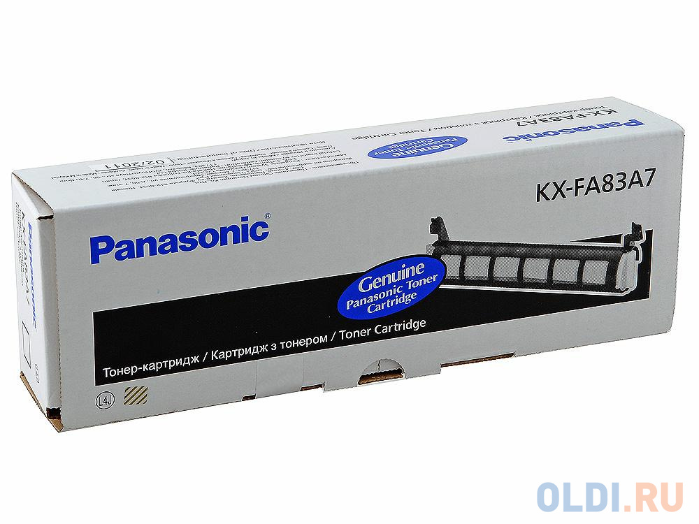 Картридж Panasonic KX-FA83A 2500стр Черный