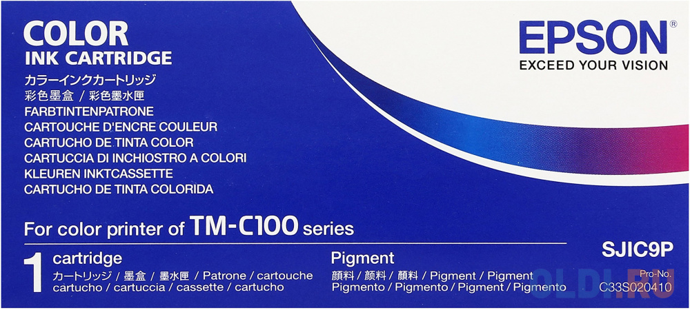 

Картридж Epson C33S020410 для Epson TM-C100 цветной