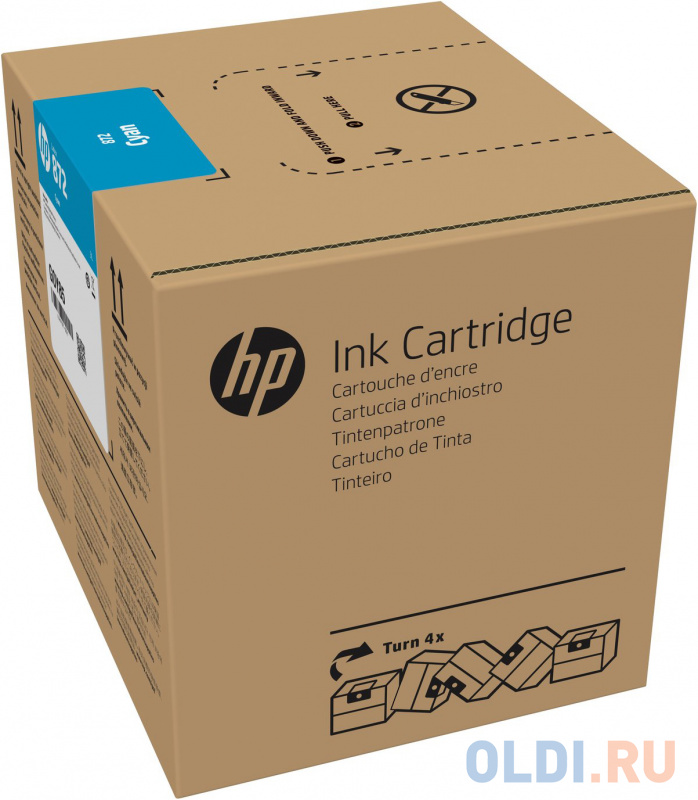 

HP 872 3L Cyan Latex Ink Crtg