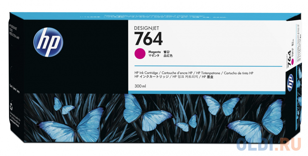 Картридж HP C1Q14A для DesignJet T3500 пурпурный 300мл