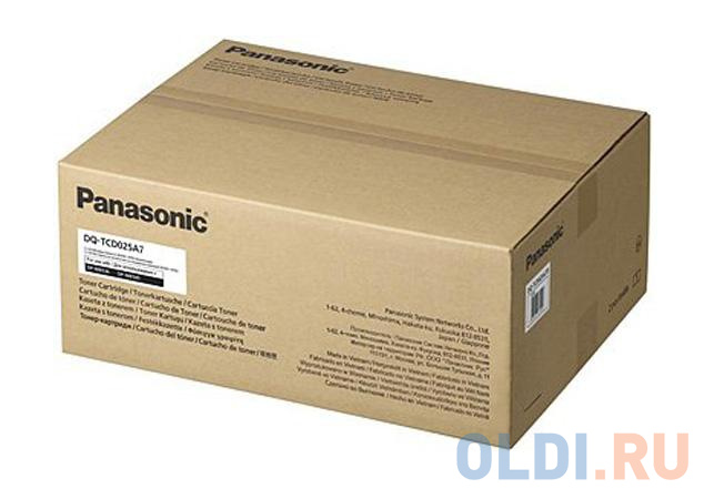Картридж Panasonic DQ-TCD025A7 25000стр Черный