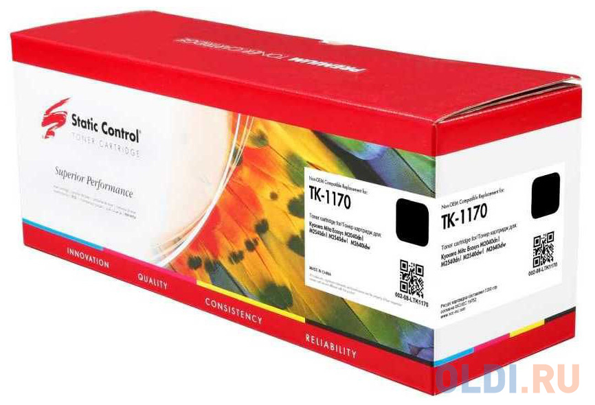 

Картридж Static Control TK-1170 7200стр Черный