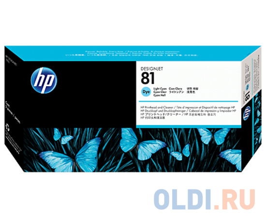 

Печатающая головка HP C4954A для DesignJet 5XXX светло-голубой