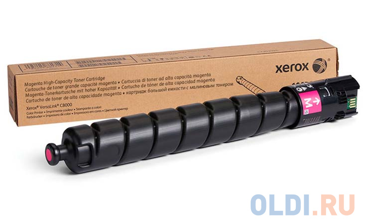 Тонер-картридж Xerox 108R01419 16500стр Пурпурный тонер картридж xerox c8000 стандартной емкости 12 600 106r04045