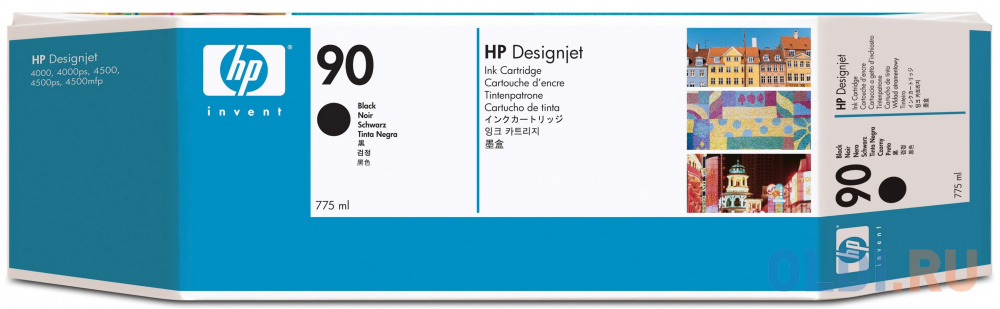 

Картридж HP C5059A №90 для HP DesignJet 4000 4500 черный