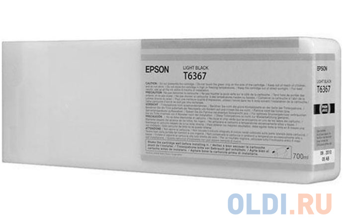 Картридж Epson C13T636700 для Epson Stylus Pro 7900/9900 серый - фото 1