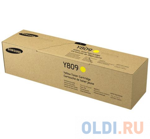 Картридж Samsung SS743A CLT-Y809S для CLX-9201NA/CLX-9251NA/CLX-9301NA желтый