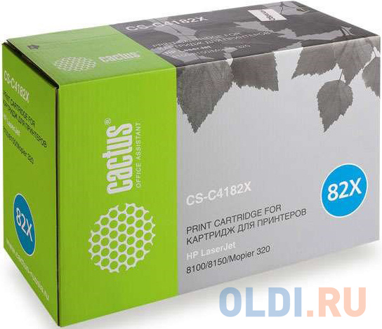

Картридж Cactus CS-C4182XV 20000стр Черный