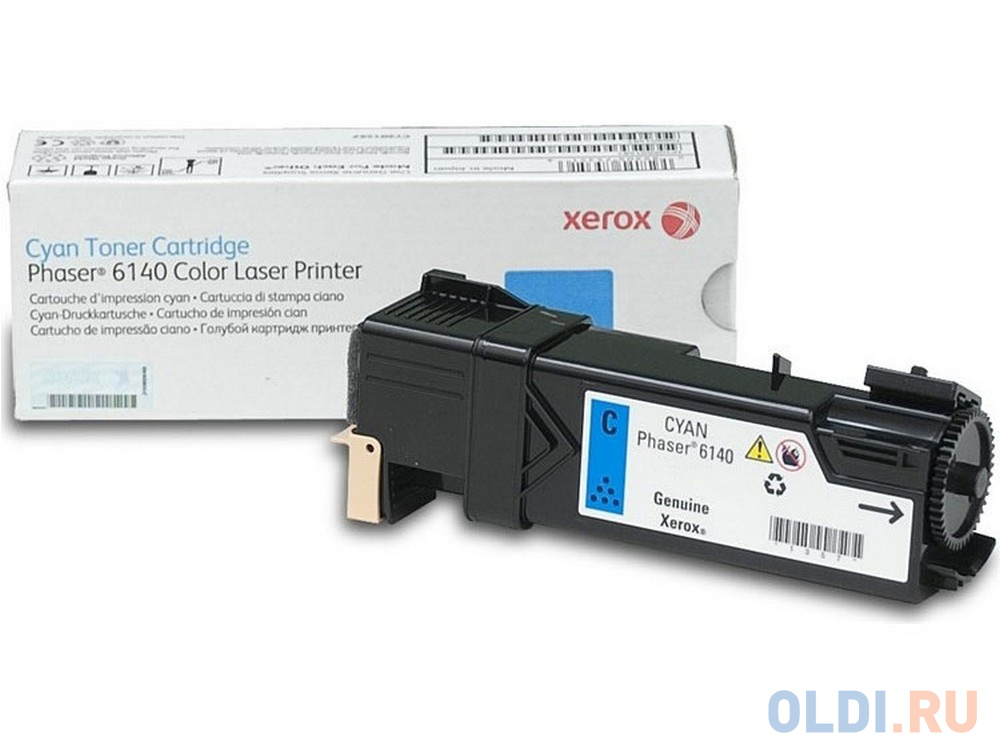 

Картридж Xerox 106R01481 для Xerox Phaser 6140 2000стр Голубой