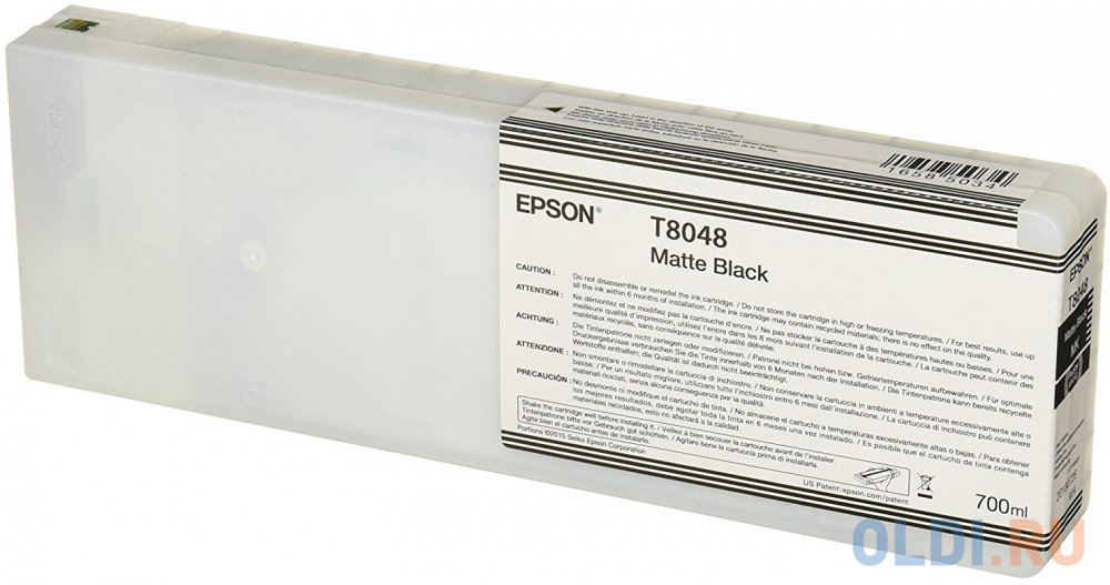 Картридж Epson C13T804800 для Epson CS-P6000 матовый черный