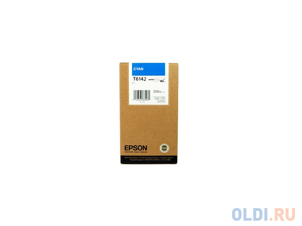 Картридж Epson C13T614200 600стр Голубой