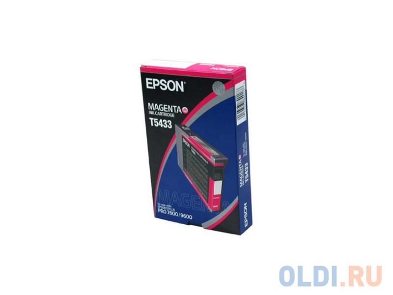 

Картридж Epson C13T543300 для Epson Stylus Pro 7600/9600 пурпурный