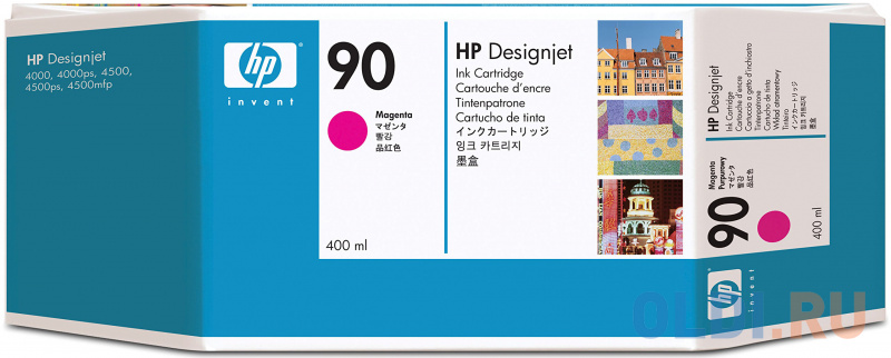 

Картридж HP C5084A № 90 для HP DJ 4000 пурпурный 3шт