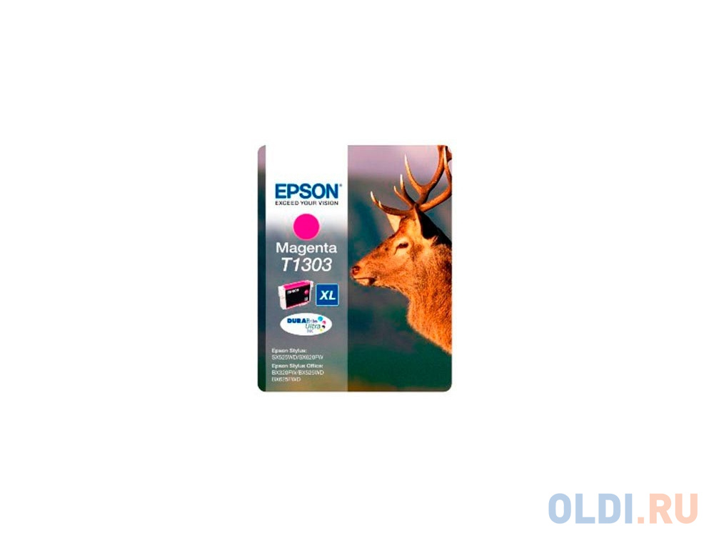 

Картридж Epson C13T13034010 (T1303) 765стр Пурпурный