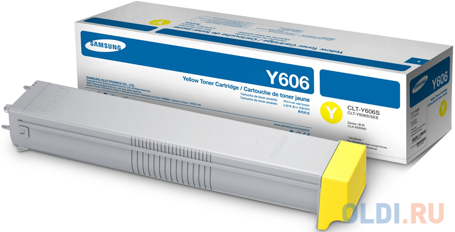 

Картридж HP CLT-Y606S 20000стр Желтый